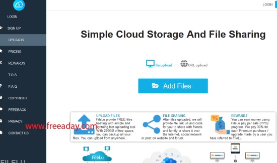 filelu 免费250G简单易用的分享网盘