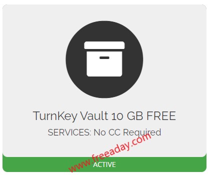 turnkeyvault 免费10g备份空间，支持本地备份和服务器备份