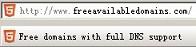 freeavailabledomains 3种免费可解析二级域名