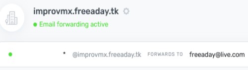 improvmx 免费email forwarding电子邮件转发器