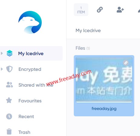 icedrive冰盘 免费10G网盘，支持文件分享