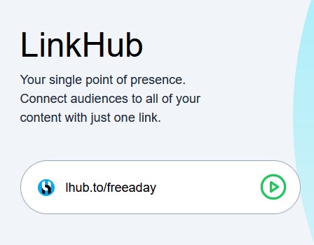 linkhub 免费创建个人收藏网站列表