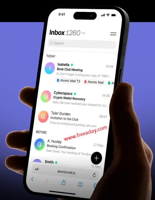 atomic mail 免费加密邮箱专注于个人数据的安全性和隐私性